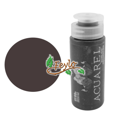 Acrilico Decorativo X 60Cc Acuarel Ceniza Volcanica