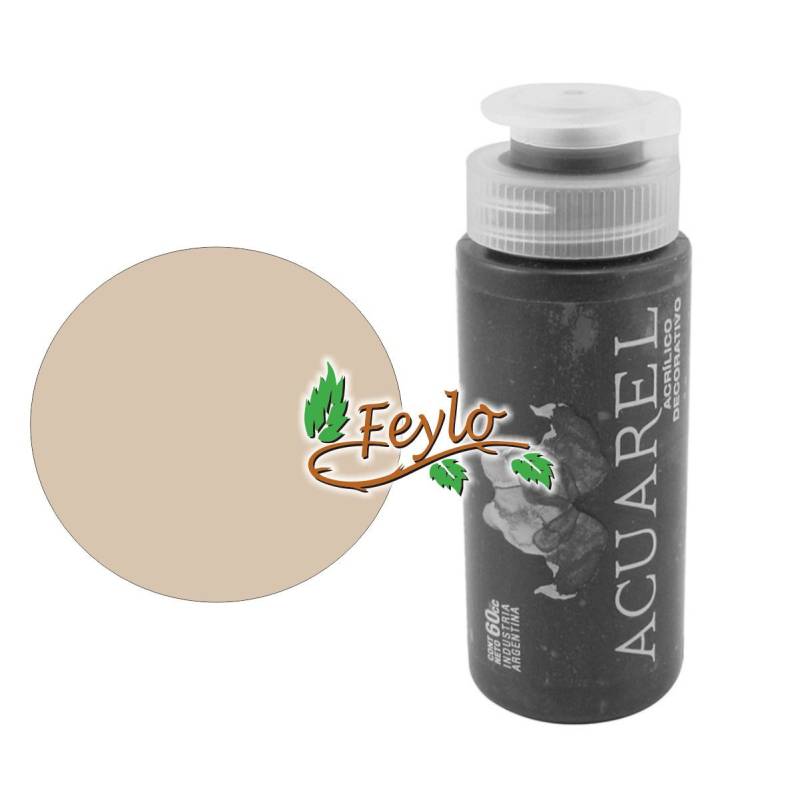 Acrilico Decorativo X 60Cc Acuarel Argen