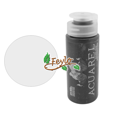 Acrilico Decorativo X 60Cc Acuarel Plata