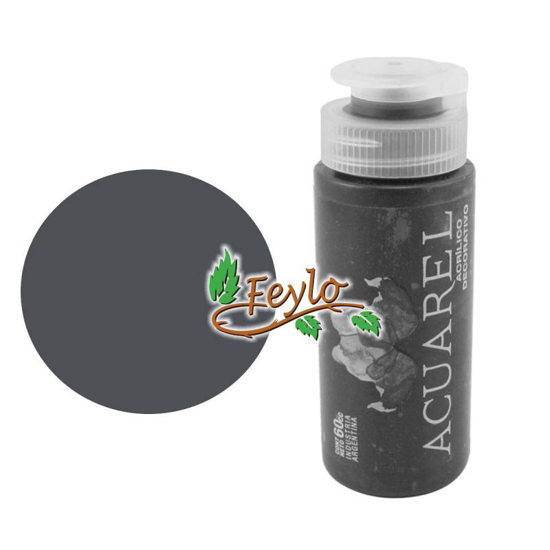 Acrilico Decorativo X 60Cc Acuarel Peltre