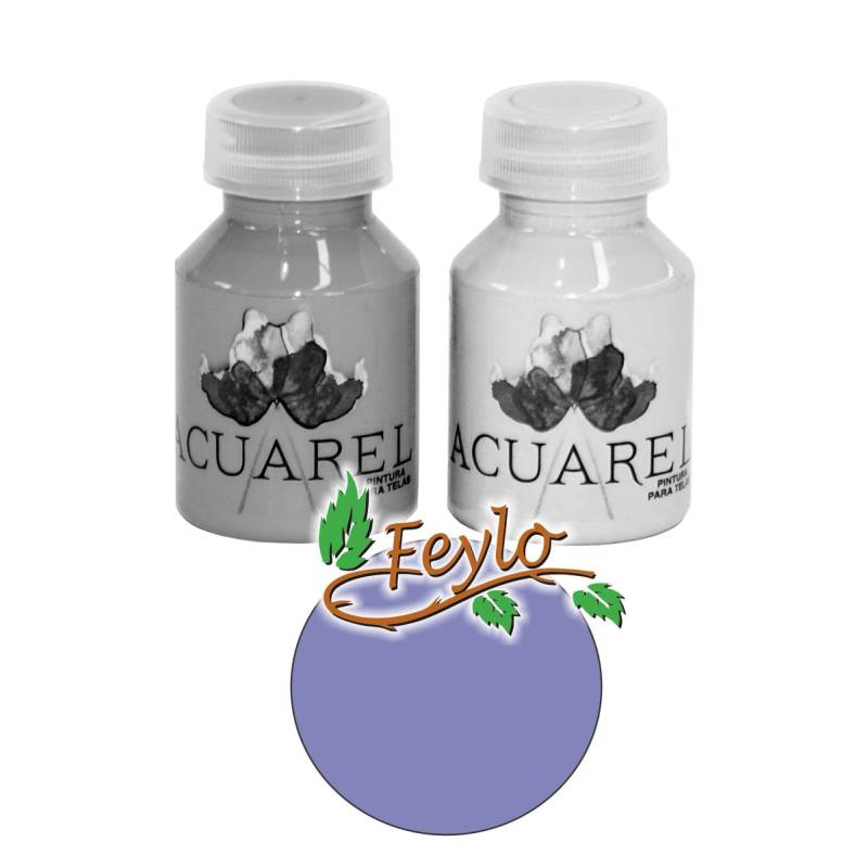 Pintura Para Tela X 60Cc  Acuarel Lavanda