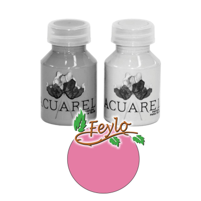 Pintura Para Tela X 60Cc  Acuarel Rosa