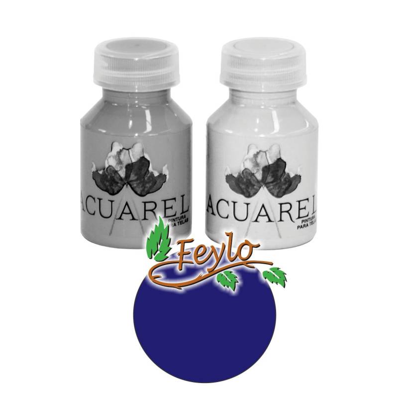 Pintura Para Tela X 60Cc  Acuarel Blu Napoli