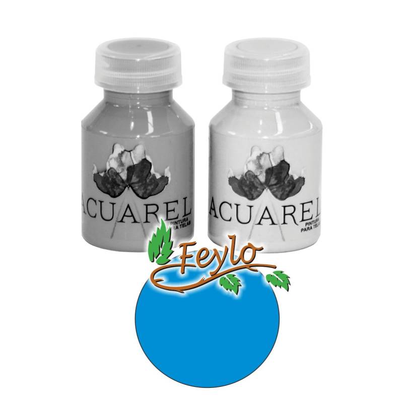 Pintura Para Tela X 60Cc  Acuarel Celeste