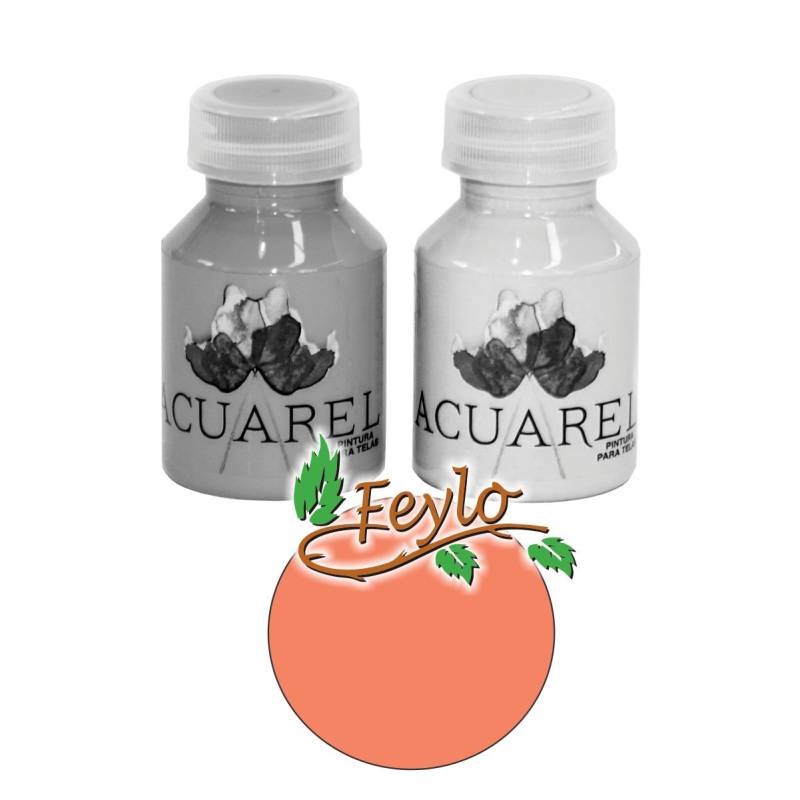 Pintura Para Tela X 60Cc  Acuarel Coral