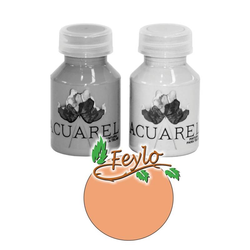 Pintura Para Tela X 60Cc  Acuarel Salmon