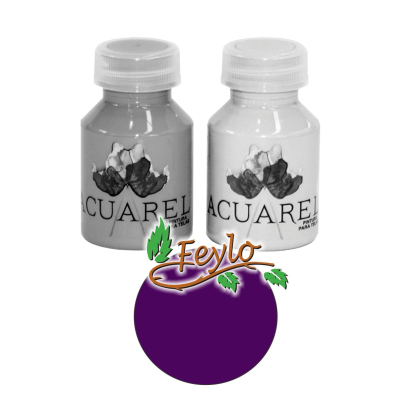 Pintura Para Tela X 60Cc  Acuarel Violeta