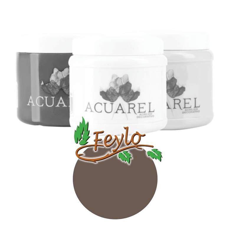 Base Acrilica  X 200Cc  Acuarel Cielo Plomizo