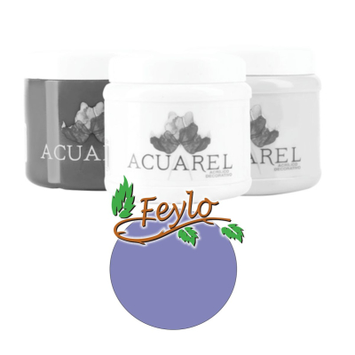 Base Acrilica  X 200Cc  Acuarel Lavanda