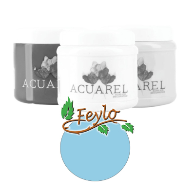 Base Acrilica  X 200Cc  Acuarel Mar Del Caribe