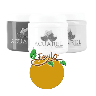 Base Acrilica  X 200Cc  Acuarel Ocre 