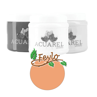 Base Acrilica  X 200Cc  Acuarel Salmon