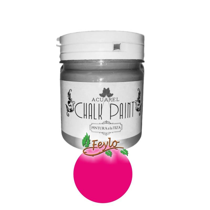 Pintura A La Tiza Acuarel X 200 Cc Rosa Chicle