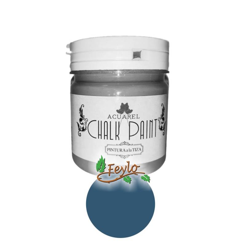 Pintura A La Tiza Acuarel X 200 Cc Azul Traful