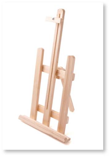 Atril De Mesa C/Corredera Natural Turk 60Cm.