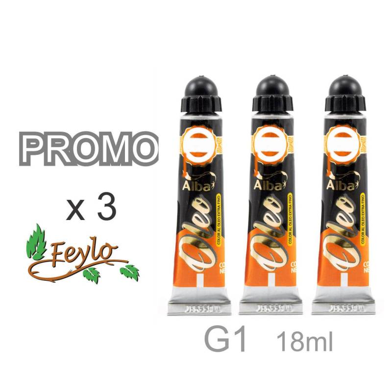 Promo Oleo Alba G1 X 18 Ml X 3