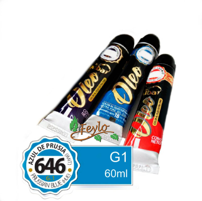 Oleo Alba G1 X 60 Ml Azul De Prusia (Imit)