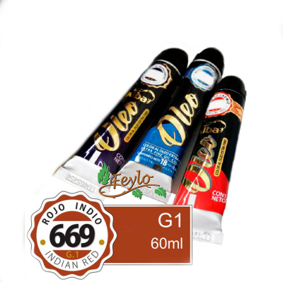 Oleo Alba G1 X 60 Ml Rojo Indio