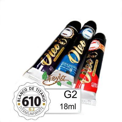 Oleo Alba G2 X 18 Ml Blanco De Titanio*