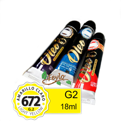 Oleo Alba G2 X 18 Ml Amarillo Claro