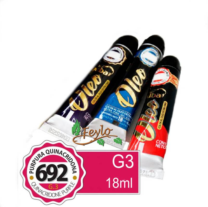 Oleo Alba G3 X 18 Ml Purpura Quinacridona