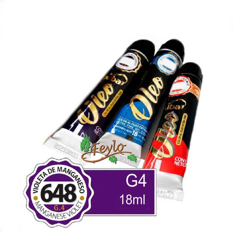 Oleo Alba G4 X 18 Ml Violeta De Manganeso