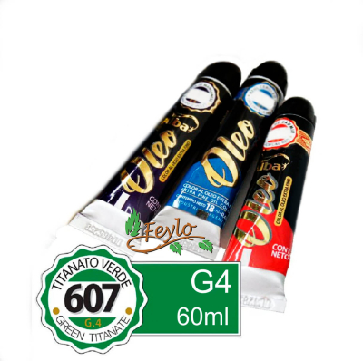 Oleo Alba G4 X 60 Ml Titanato Verde