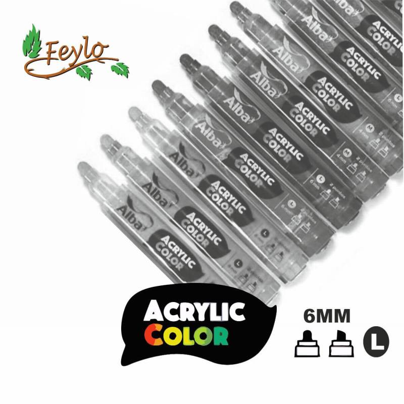 Acrylic Colour  L - 6Mm
