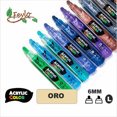 Acrylic Colour Oro Punta 6Mm