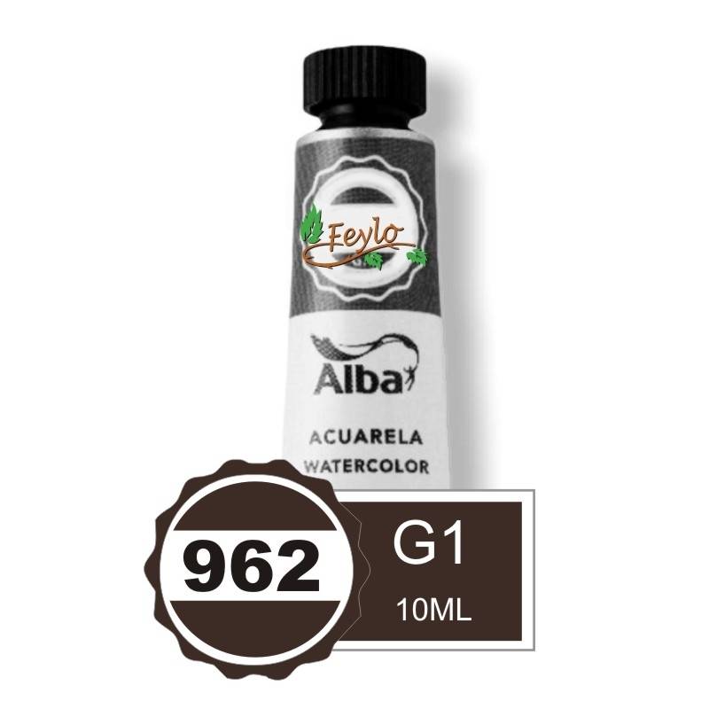 Acuarela Alba Profesional G1 X 10Cc Sepia