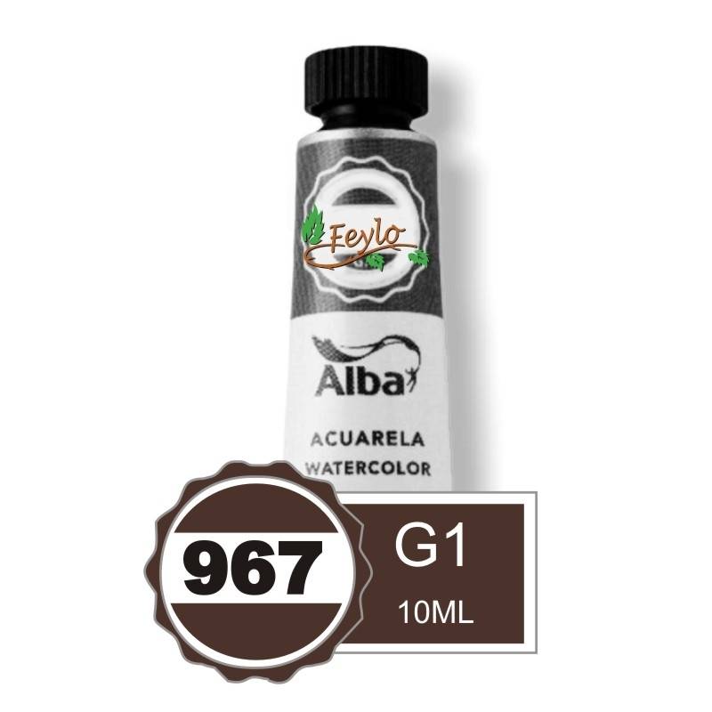 Acuarela Alba Profesional G1 X 10Cc Tierra Sombra Natural