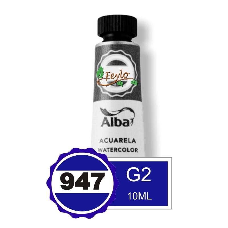 Acuarela Alba Profesional G2 X 10Cc Azul Ftalo