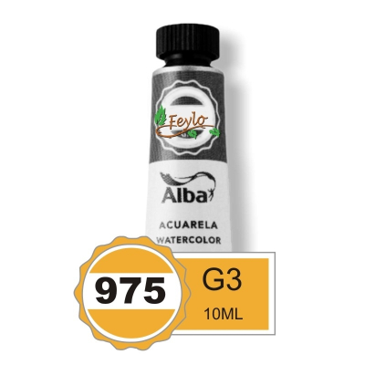 Acuarela Alba Profesional G3 X 10Cc Amarillo Oro