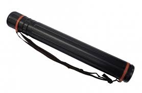 Tubo Plastico 8 Cm Diametro Negro - Expandible Hasta 108 Cm