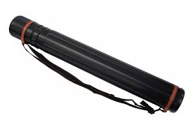 Tubo Plastico 8 Cm Diametro Negro - Expandible Hasta 108 Cm