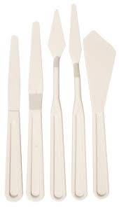 Espatulas Plastica X 5 Unidades