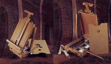 Caja Con Atril 50 X 30 X 9.7 Cm - Para Canvas Hasta 74 Cm