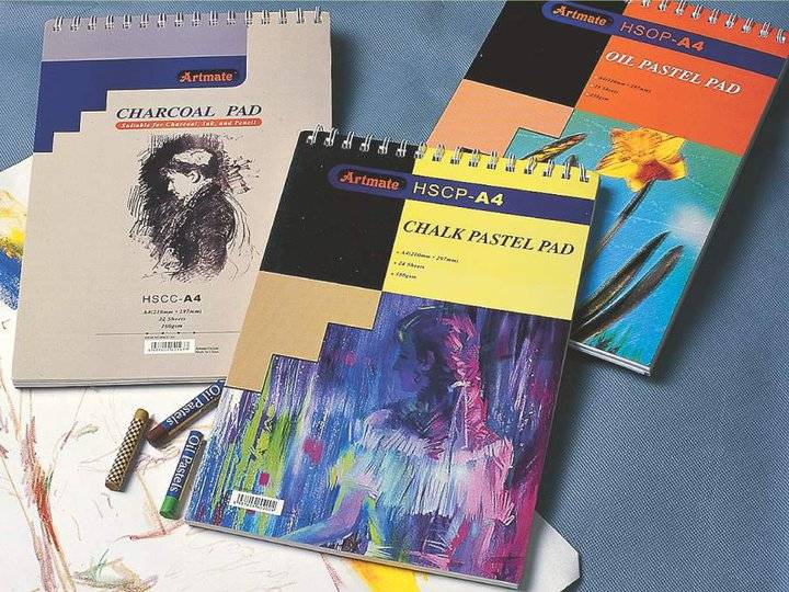 Block Tiza Pastel 180 Grs A4 X24 H Art-Mate