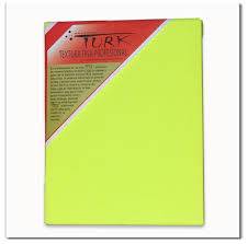 Bastidor Turk Amarillo Fluo  30X40