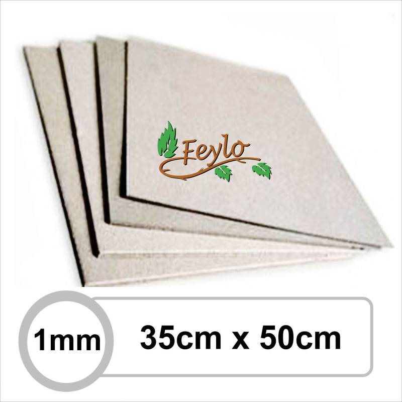 Carton Gris 1Mm 35 X 50