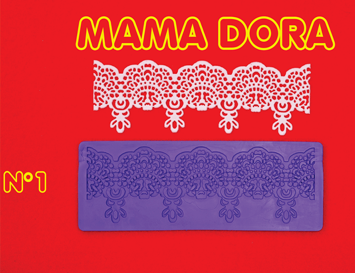 Moldes De Caucho Puntilla M. Dora Nº1
