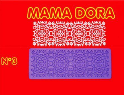 Moldes De Caucho Puntilla M. Dora Nº3
