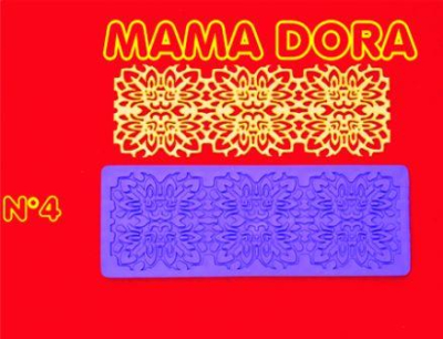 Moldes De Caucho Puntilla M. Dora Nº4