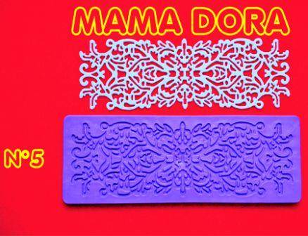 Moldes De Caucho Puntilla M. Dora Nº5