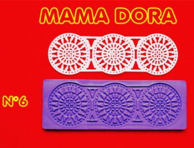 Moldes De Caucho Puntilla M. Dora Nº6