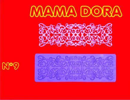 Moldes De Caucho Puntilla M. Dora Nº9