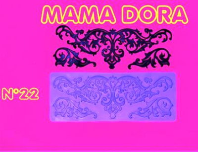 Moldes De Caucho Filigrana Tribal M. Dora Nº22