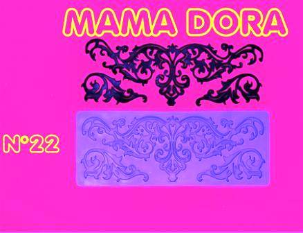 Moldes De Caucho Filigrana Tribal M. Dora Nº22