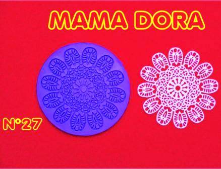 Moldes De Caucho Mandala M. Dora Nº27