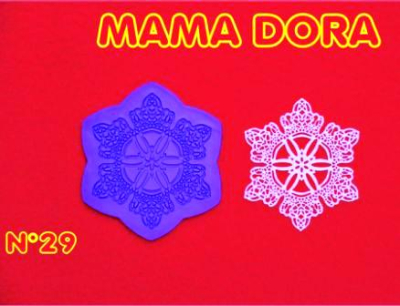 Moldes De Caucho Mandala M. Dora Nº29